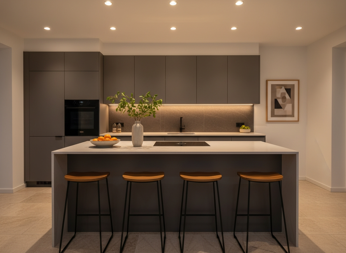nova- küchendesign - grau